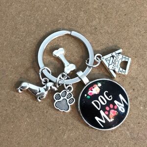 Dog Mom Keychain